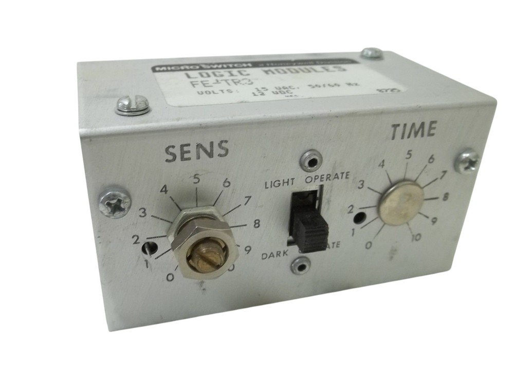 MICRO SWITCH FE-TR3 LOGIC MODULE (GREY BODY) UNMP