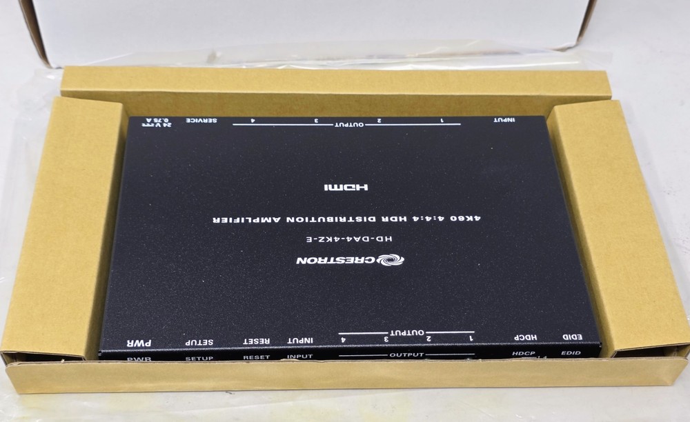 CRESTRON HD-DA4-4KZ-E Distribution Amplifier 6509697