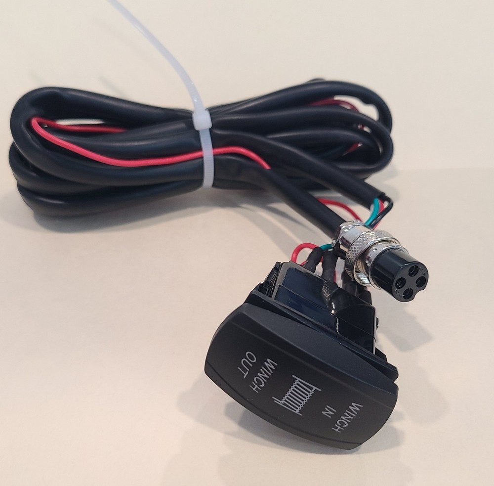 Winch Harnes with Rocker Switch