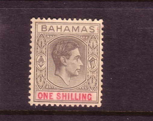BAHAMAS....  1938  1/-  mng