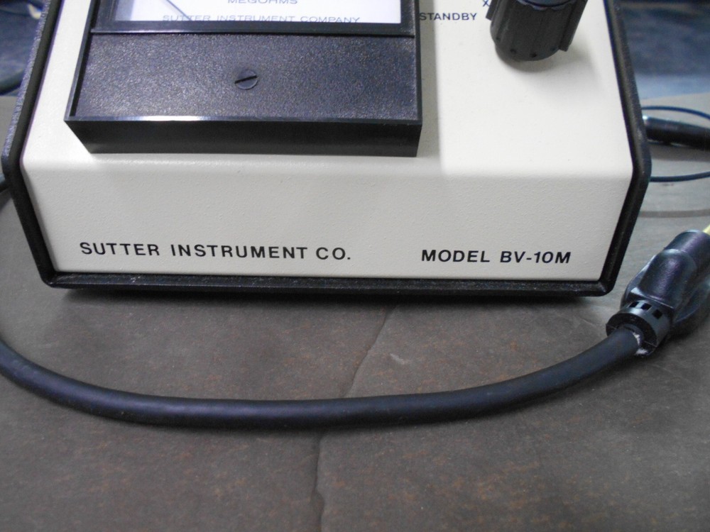 Sutter Instruments Co Model BV-10M Impedence Meter Beveler