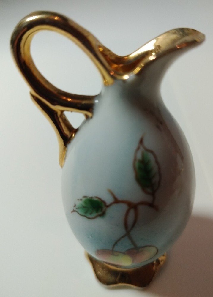 Miniature Pitcher Pears Cherries Japan