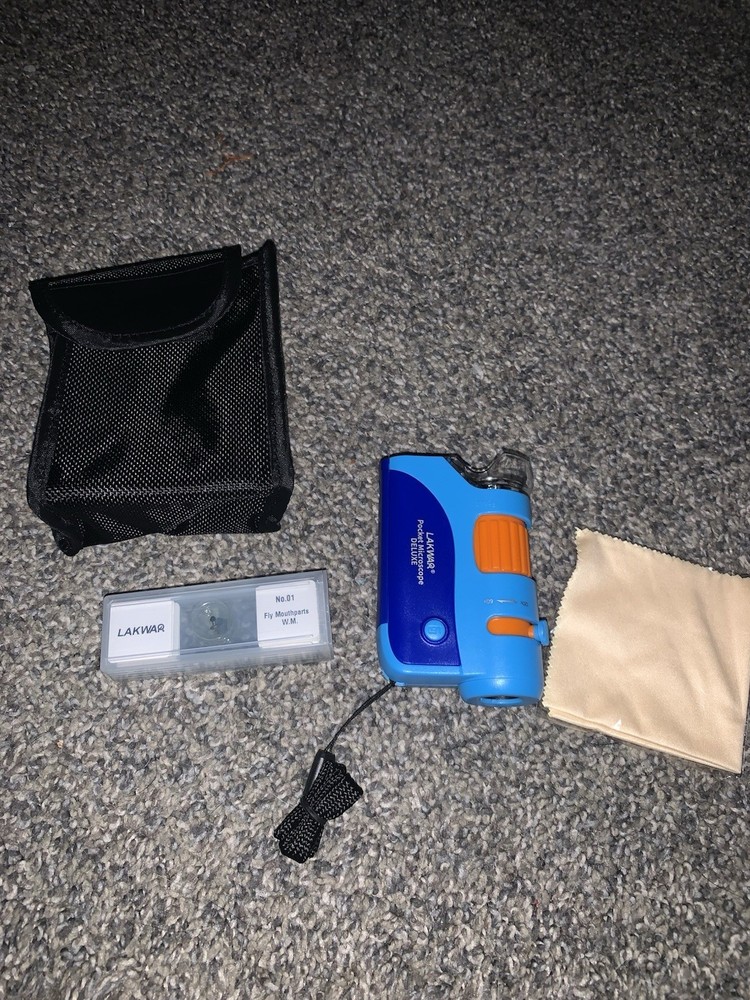 Lakwar Pocket Microscope New In Open Box