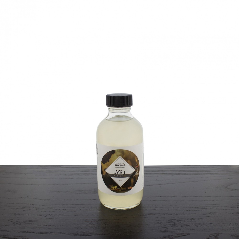 West Coast Shaving After Shave Splash, Gatsby V2