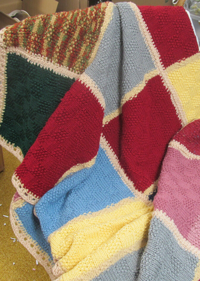 Handcrafted afghan/throw