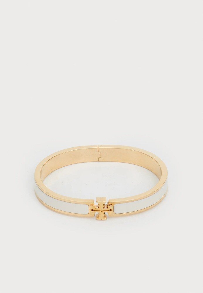 Tory Burch Kira Enamel Medium Bangle Bracelet NWT