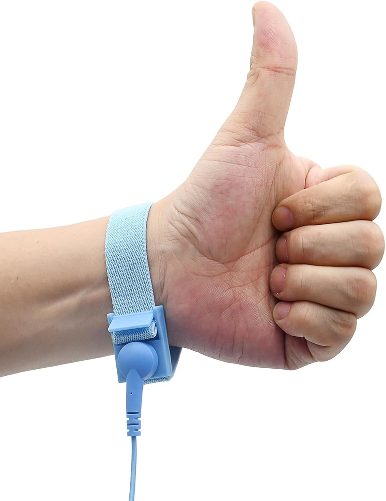 Anti Static Wrist Strap 2 Pack ESD Grounding Band for Electronics