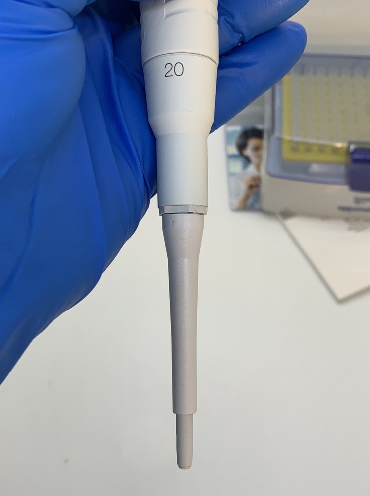 Eppendorf 2-20uL Pipettor Pipette With Tips