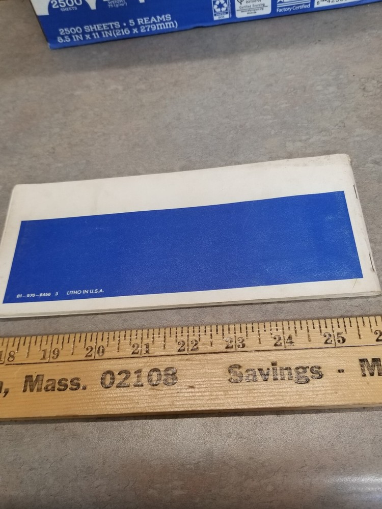 1968 Belveder Operating Instructions Manual