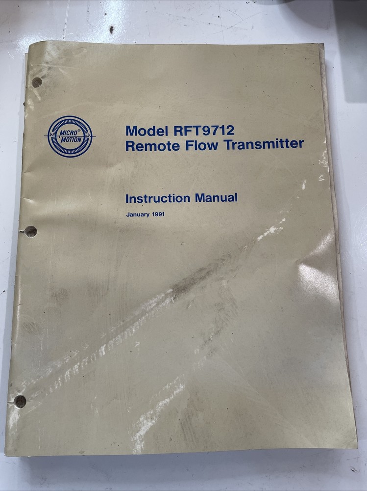 Micro Motion RFT97121PNU flow meter and transmitter DS025S113SU flow sensor 1/2”