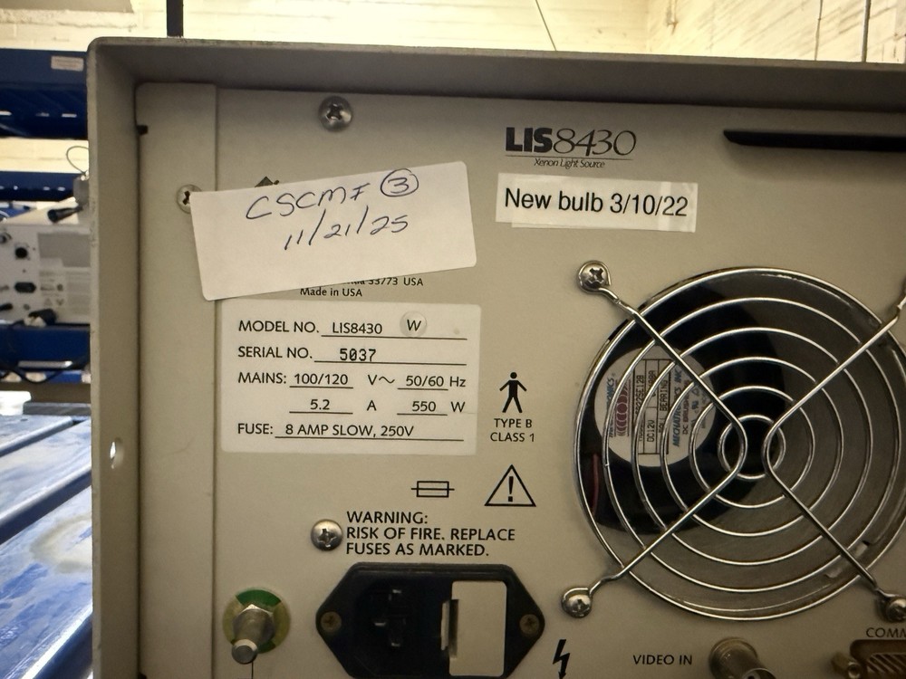 Linvatec Concept LIS8430 Xenon Light Source