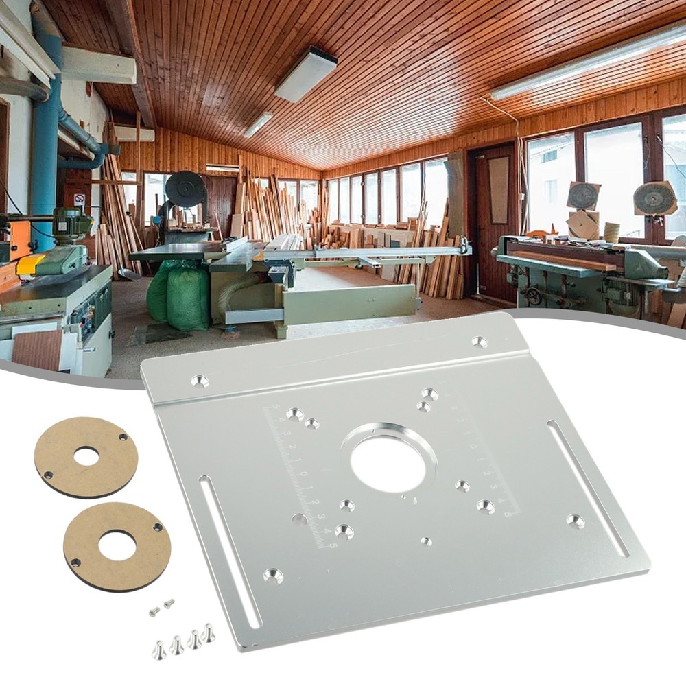 Superior Quality Aluminum Router Table Insert Plate for Woodworking Projects