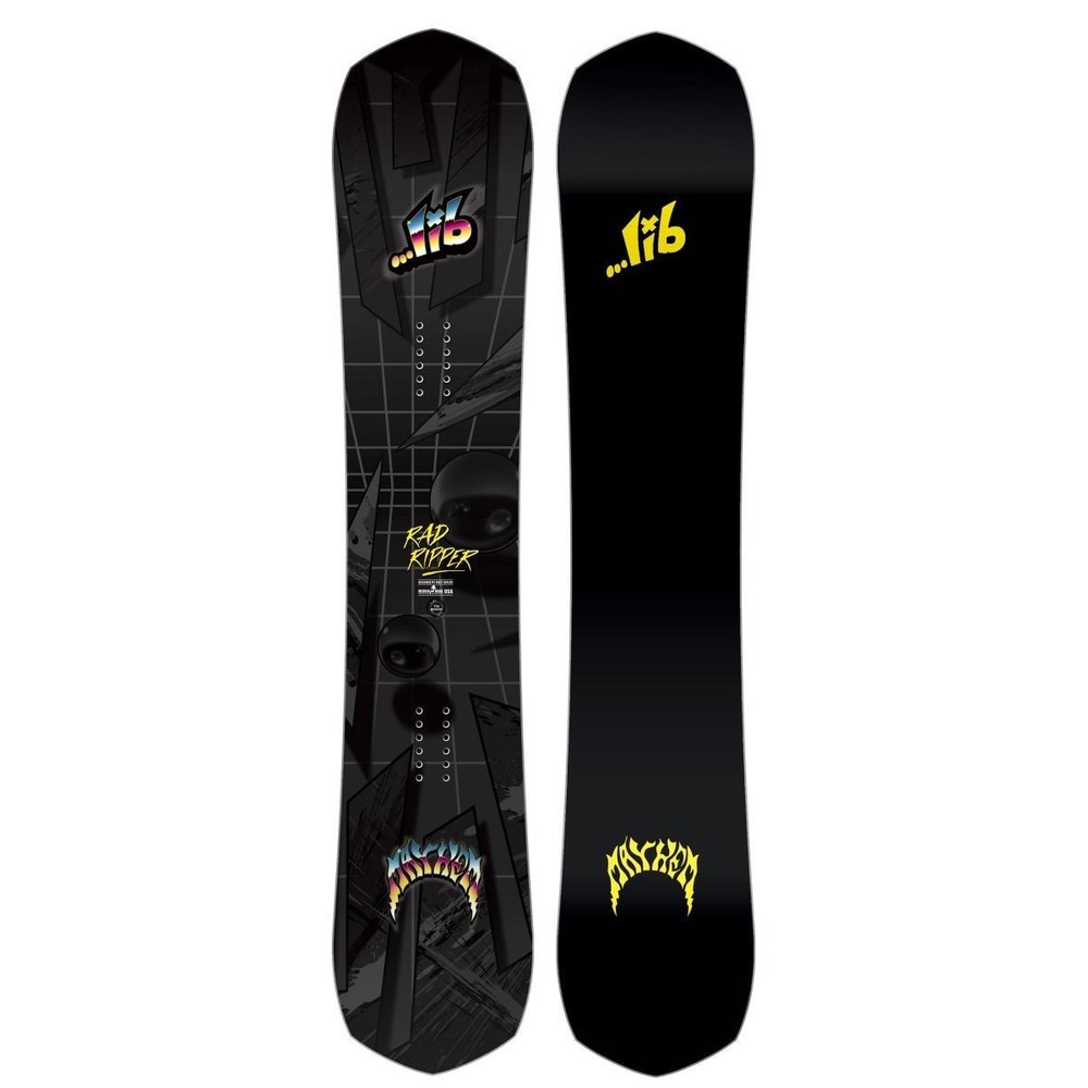 LIB TECH Mayhem Rad Ripper Snowboard - Twin Freestyle