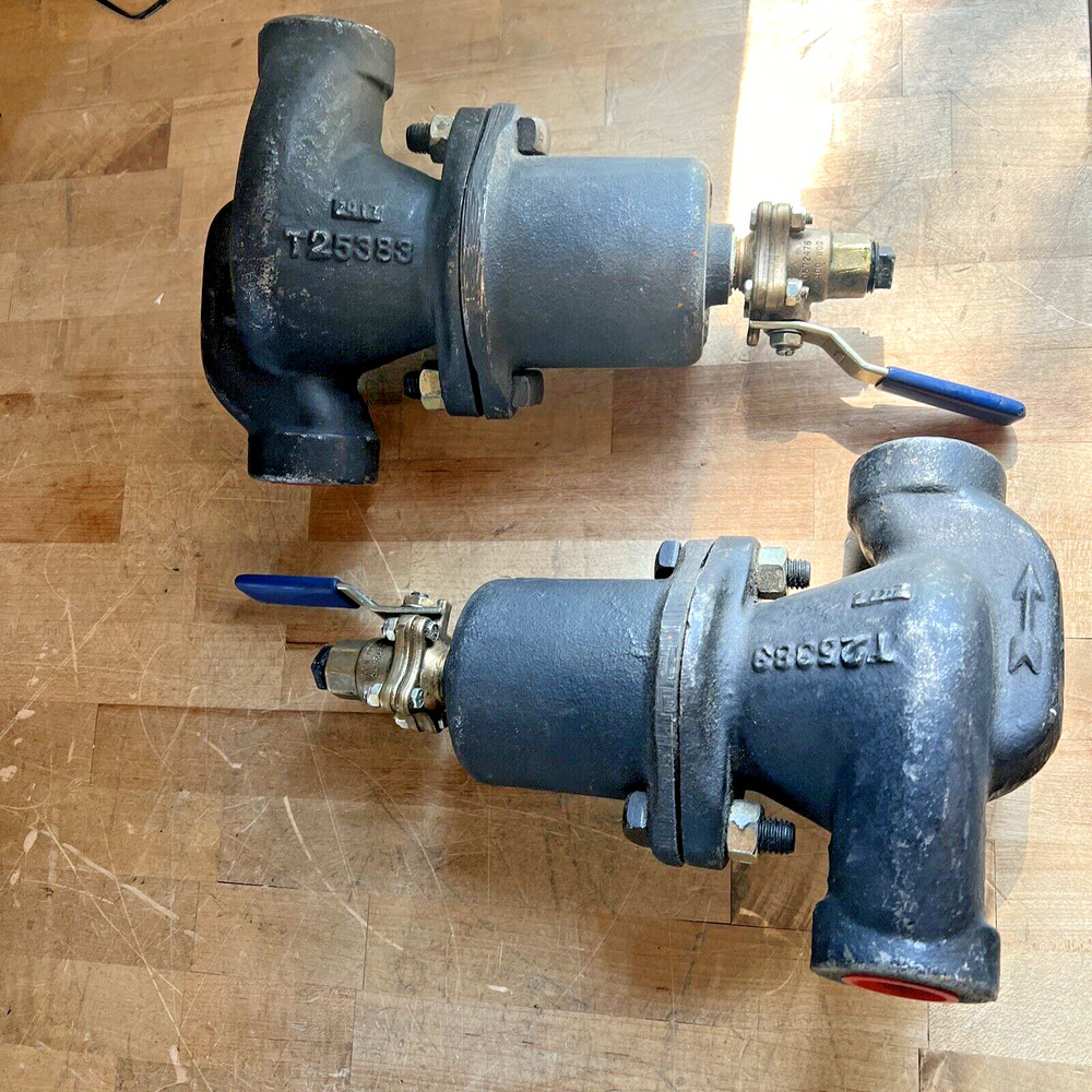 Water Pressure Reducing Valve USED Control Valve x2 (Unknown) T25383