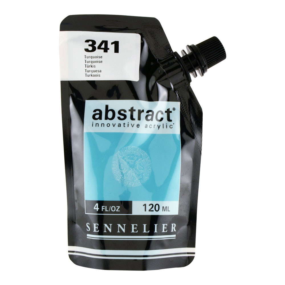 Abstract Acrylic 120ml Turquoise
