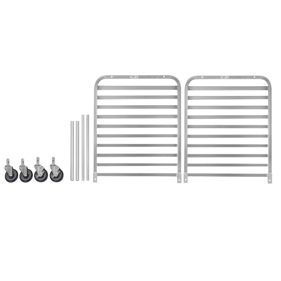 10 Pan End Load Half Height Bun Sheet Pan Rack Baking Bakery Commercial Cupcakes