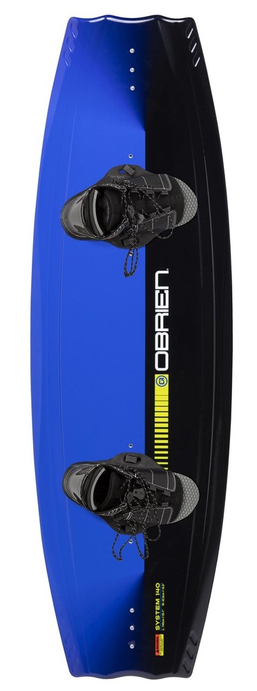 O'Brien System Wakeboard Package Mounted w/ Clutch Multisize Bindings