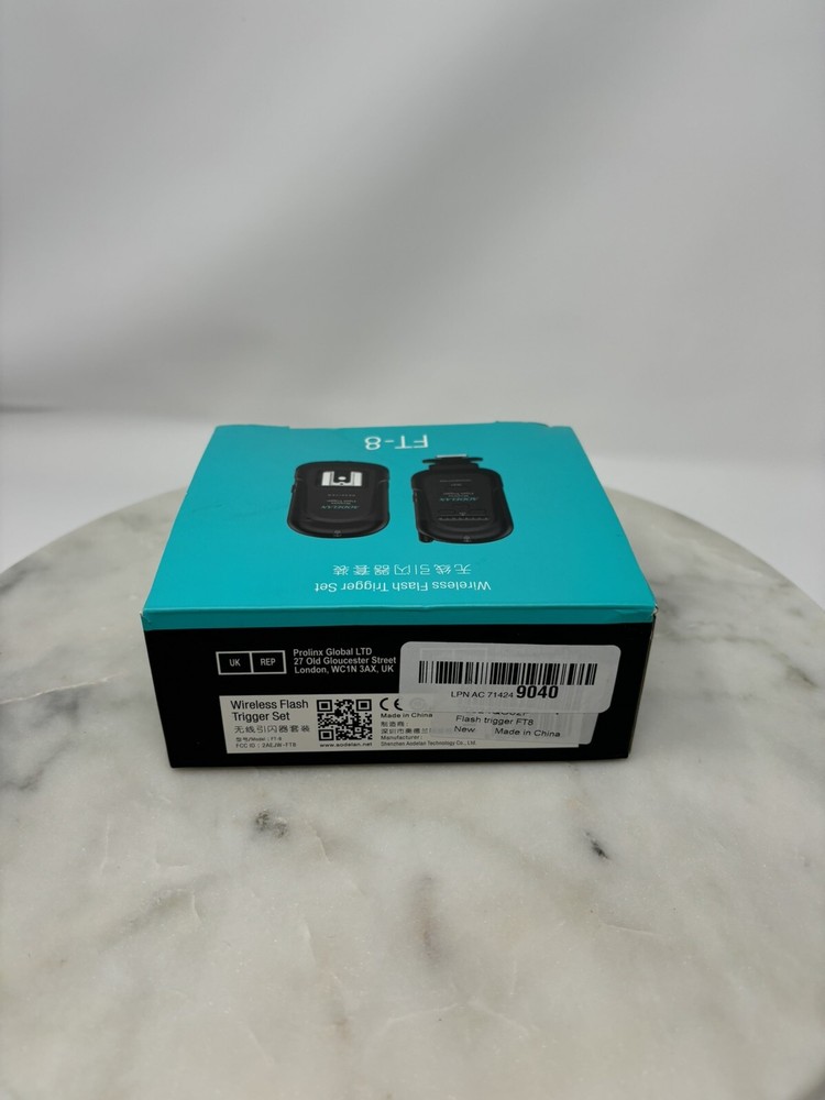 AODELAN FT-8 WIRELESS FLASH TIGGER SET TRANSMITTER & RECEIVER