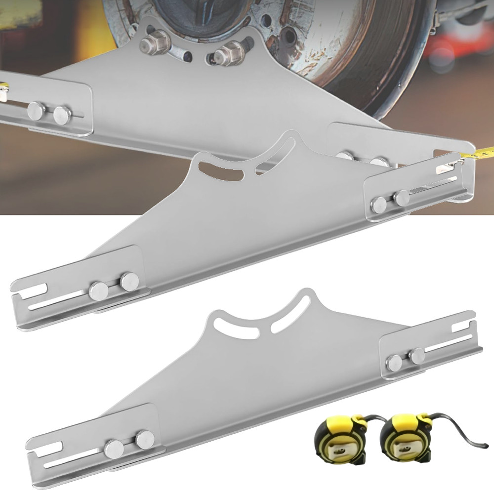 Toe Alignment Tool Toe Plates Wheel Alignment Tool Automotive 2 Tape Measures