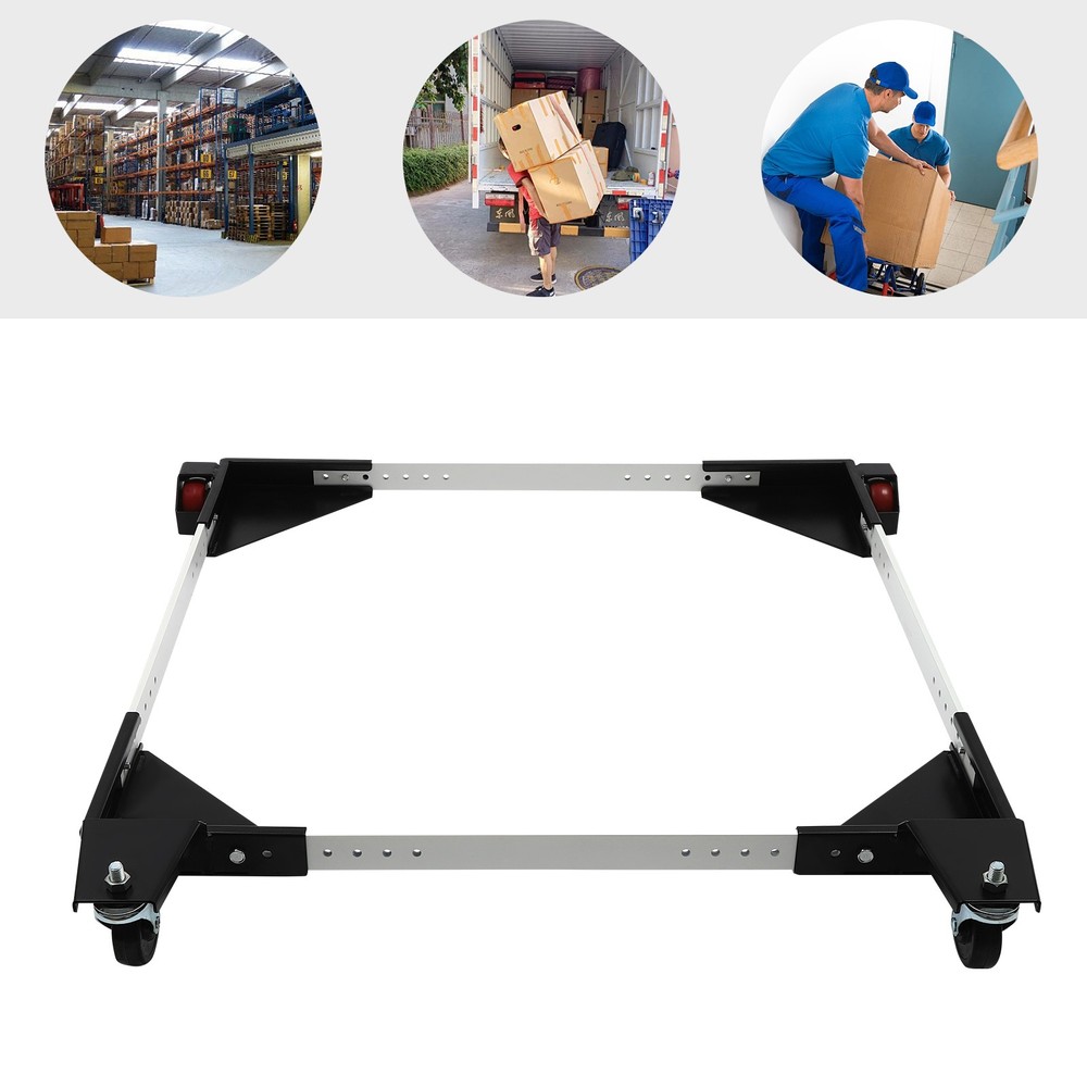 Adjustable Mobile Base Heavy Duty Mobile Base Maximum Load Capacity 1200 lbs