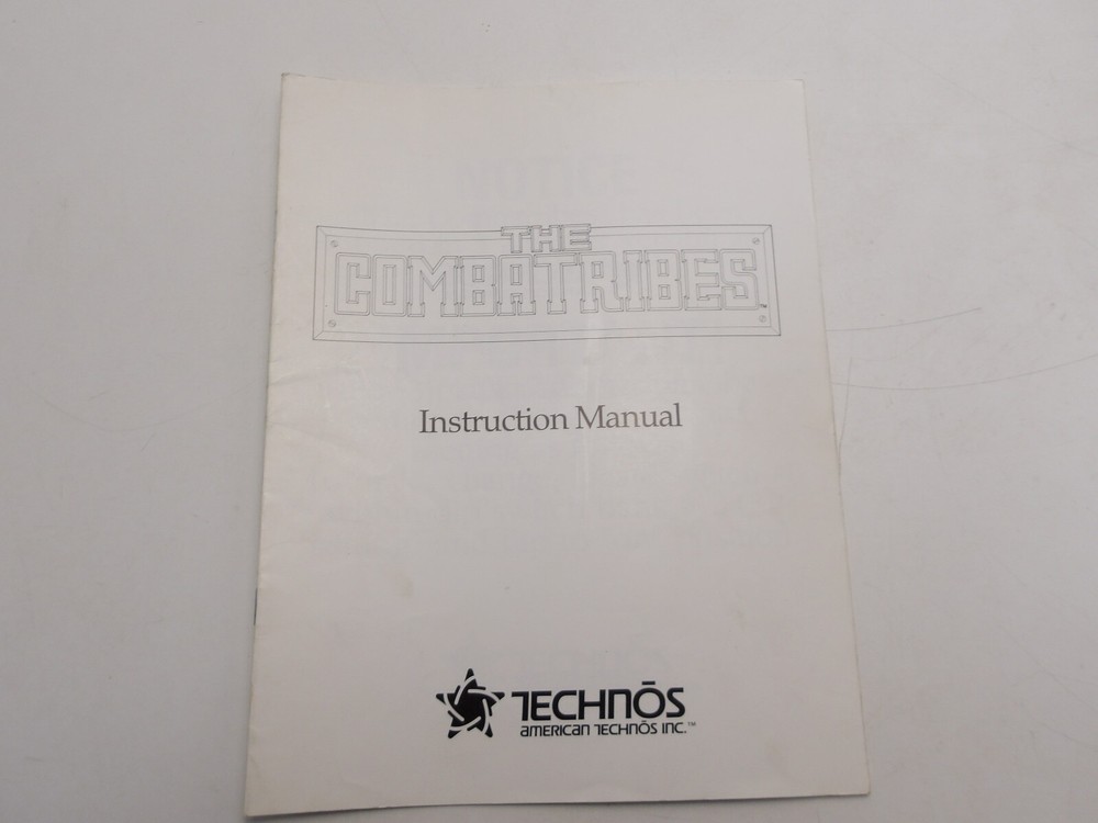 American Techos- Combatribes - Instruction Manual