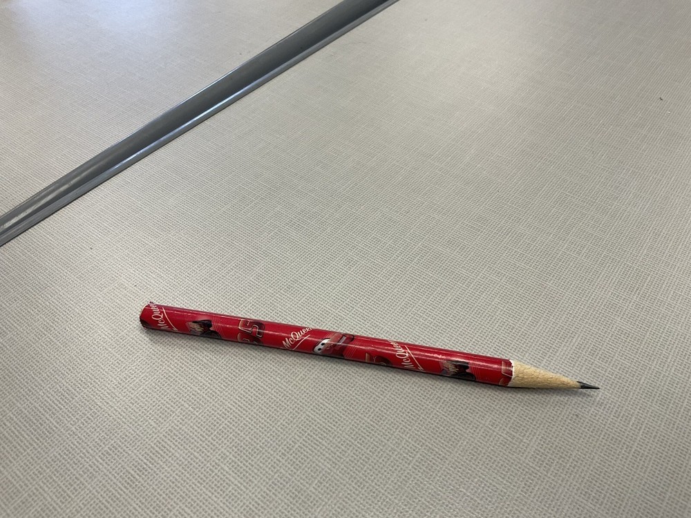 lightning mcqueen pencil limited edition