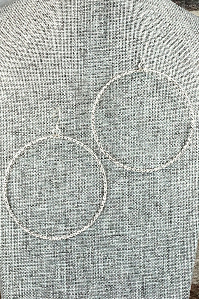 Sterling Silver Earrings - Caroline Tsosie