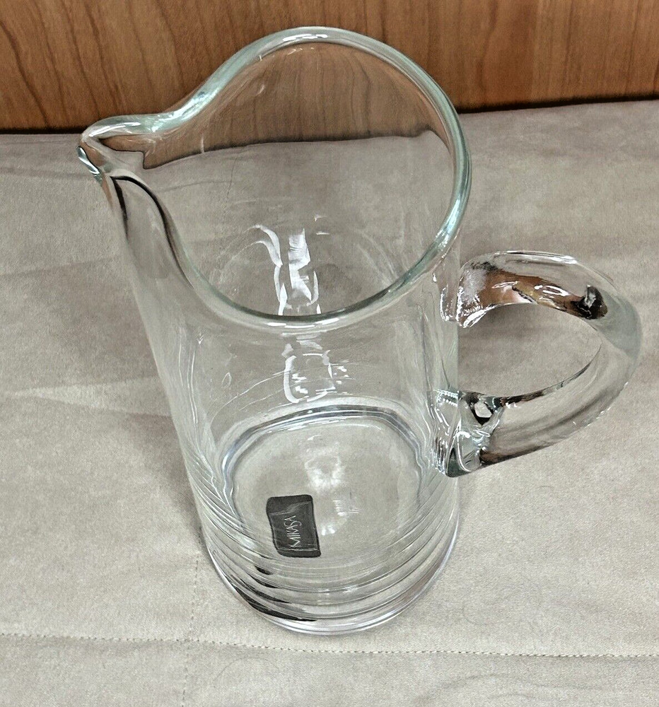 Mikasa Glass Pitcher Classic Elegance Martini
