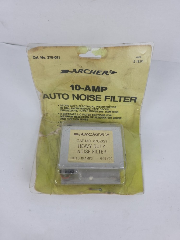 Archer #270-051 10 Amp Heavy Duty Noise Filter NEW
