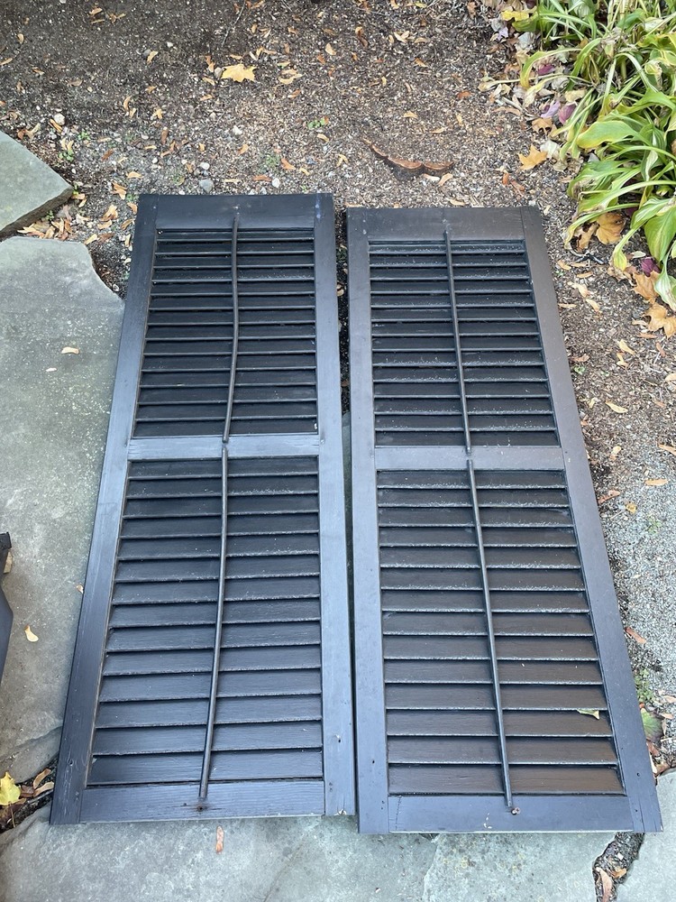 Vintage Wood Shutters