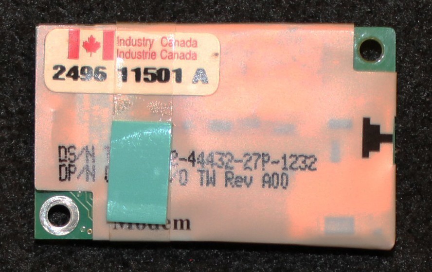 Action Tec Modem Card MD560RD  3.1A1