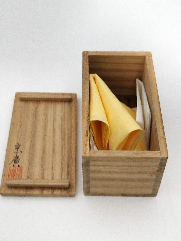 Incense holder evening glory dry lacquer Dojo Munehiro Yamanaka box lacquerware