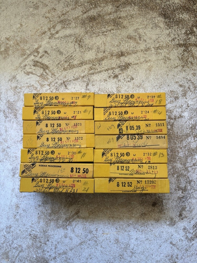 14 Vintage Kodak Empty Slide Holders