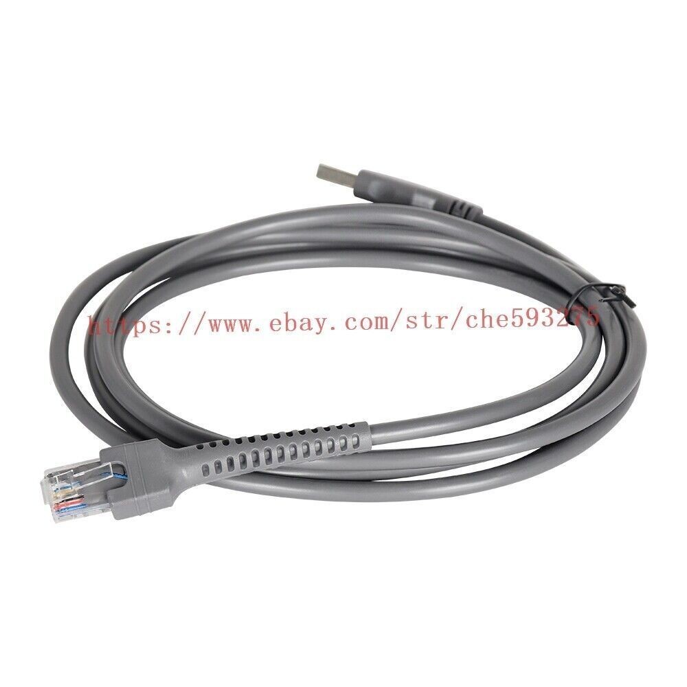 CBA-U01-S07ZAR USB cable for Symbol Motorola Barcode Scanner 7FT 2M