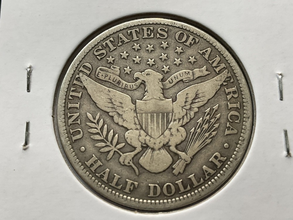 1907-P Barber Half