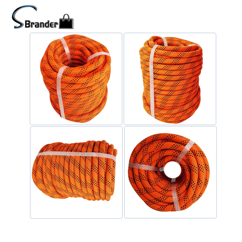 1/2"x100' Double Braid Polyester Rope 6180lbs Heavy Duty Rope Swing  Knot