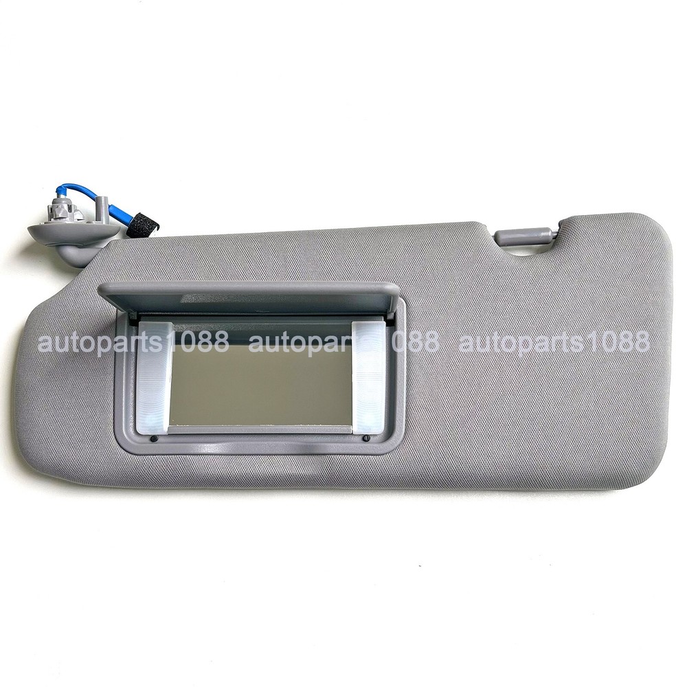 Left Driver Side Sun Visor With Mirror & Light Gray for 2017-2022 Honda CR-V
