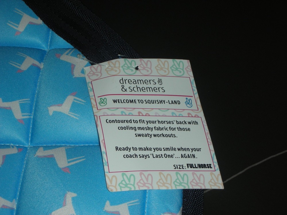 Dreamers & Schemers Full Size Saddle Pad