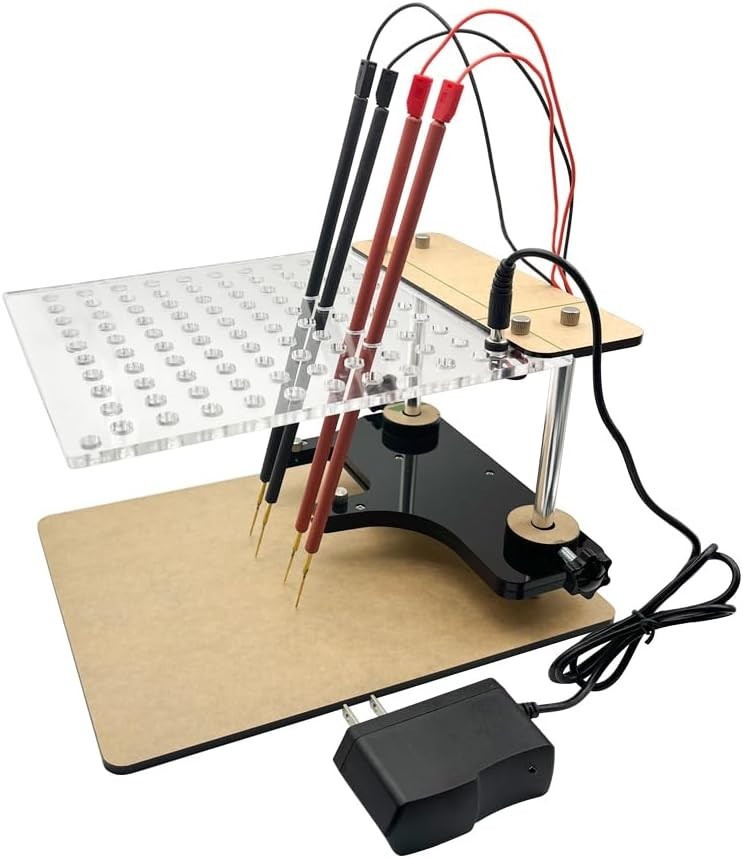 BDM Frame with 4 Pcs Probe Pins, with LED Board Assembly, Support for 22pcs ...