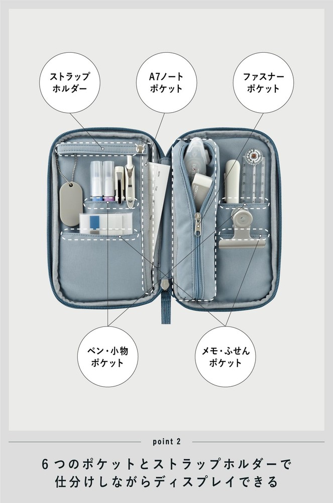 Pencil Case, Pouch, Pen Case, Bread Case, Black F-VBF300D