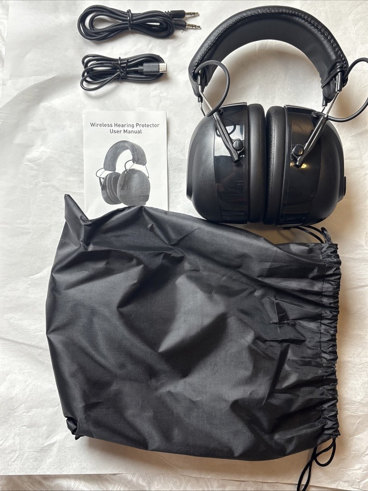 Wireless Hearing Protector With Bluetooth Technology Model Ac136 New - Open Box