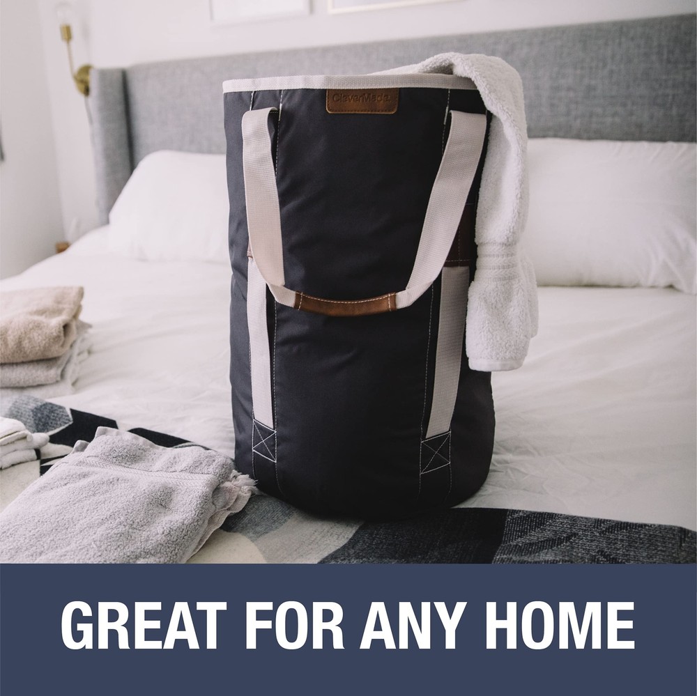 Laundry Backpack Duffel Bag Tote With Shoulder Straps Extra Large Capacity Cloth
