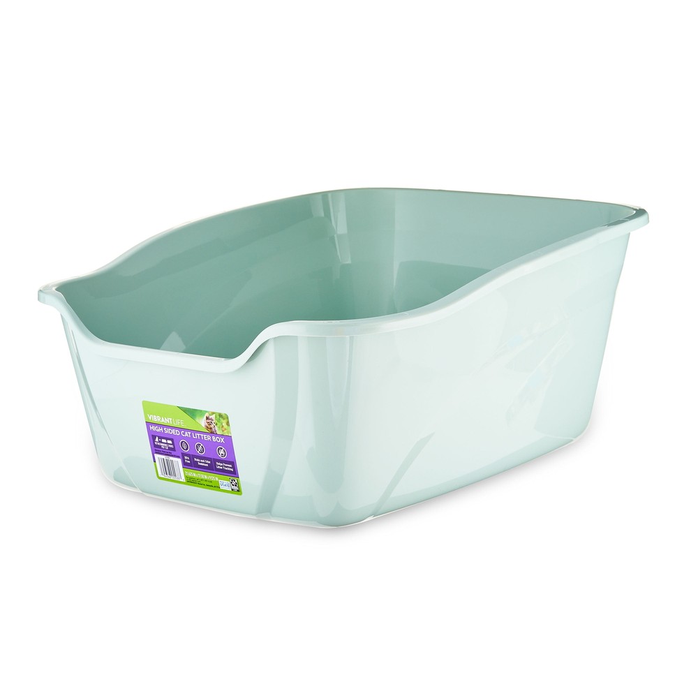 Vibrant Life High Sided Open Cat Litter Box Fast Delivery