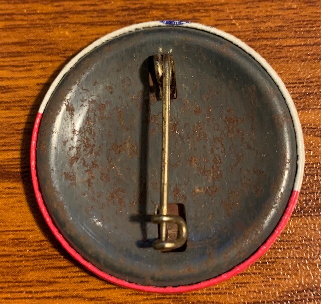 Tom Hayden Senate 1976 Button Used