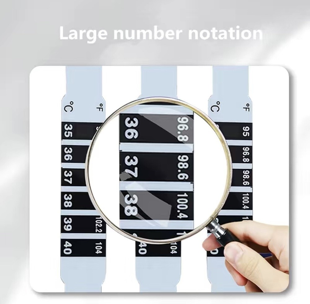 Quick Read Forehead Thermometer Strips