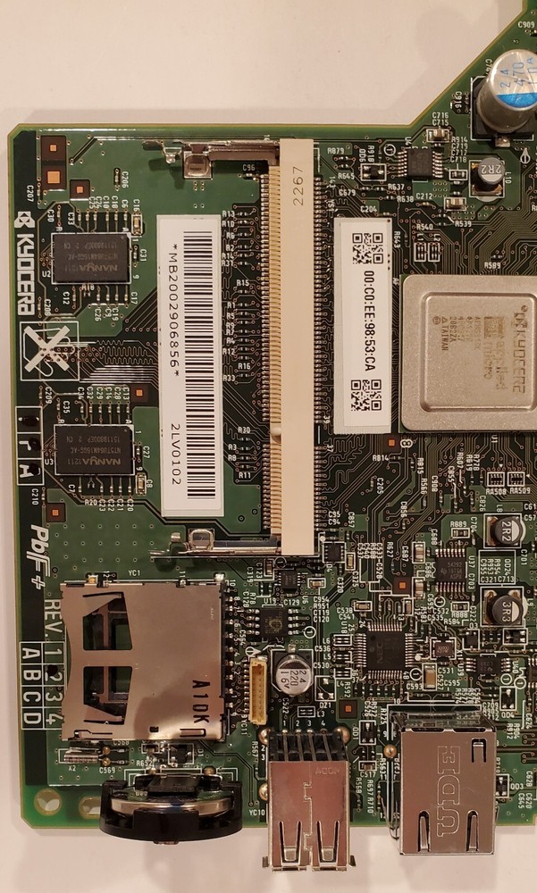 Kyocera OEM Main Control BOARD 7PA0585ELG Used