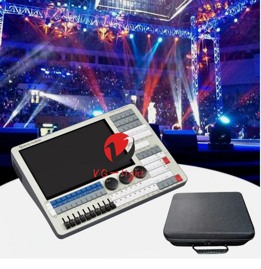 Mini Quartz DMX 512 Stage Lighting Controller Mobile Dimmer Console For DJ Disc