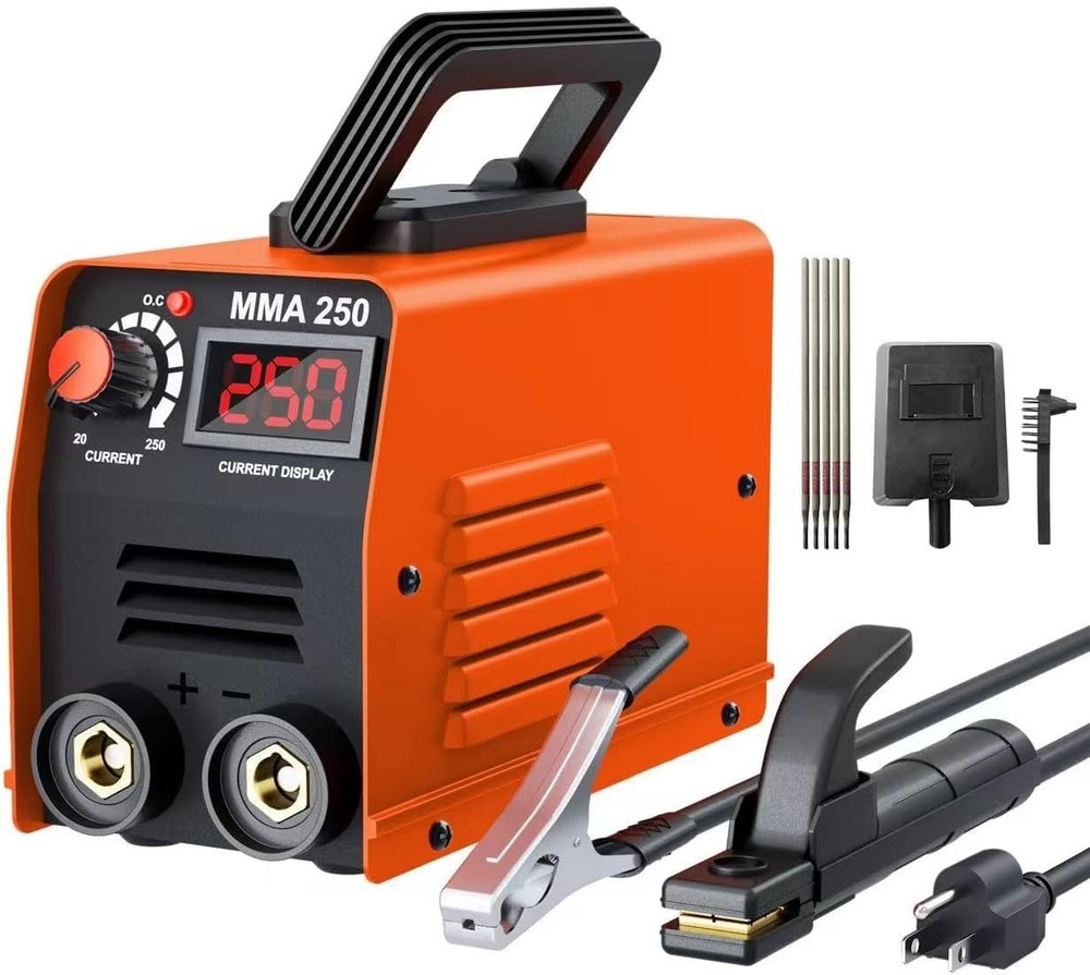 Mini 250A Welding Machine with LCD Display – Perfect for On-the-Go Projects