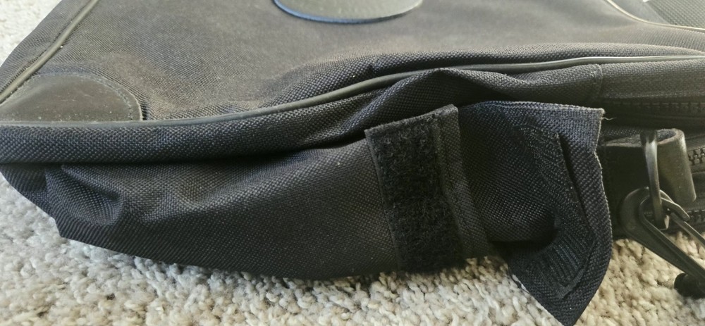 UAW CAP Community Action Program Black Duffel Bag Carrying Case