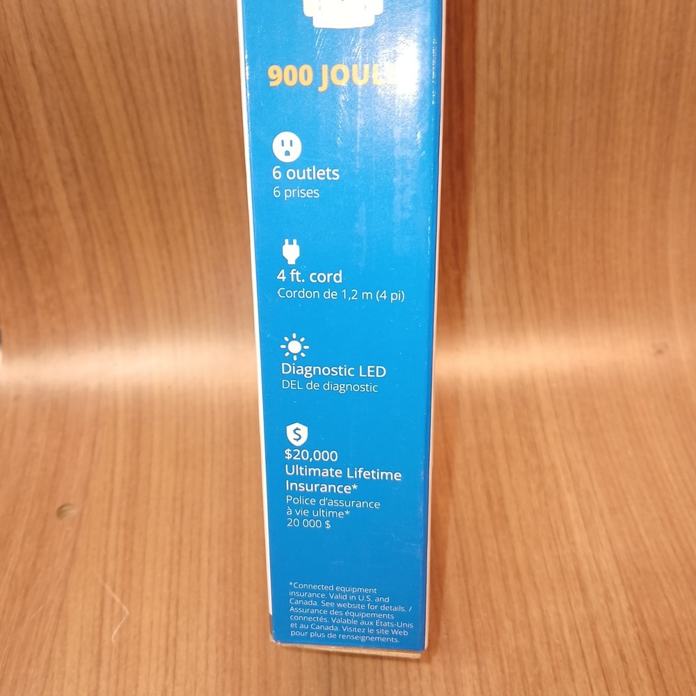 EATON Tripp Lite TLP604 Surge Protector Sealed